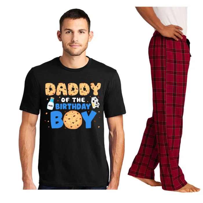 Daddy Of The Birthday Milk And Cookies 1st Birthday Pajama Set