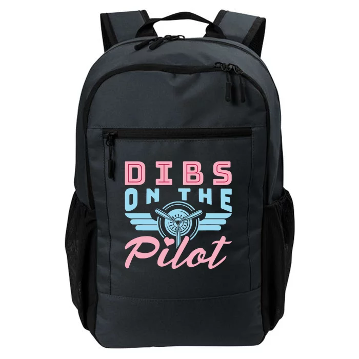 Dibs On The Pilot Airman Wife Airplane Pilot Wife Daily Commute Backpack