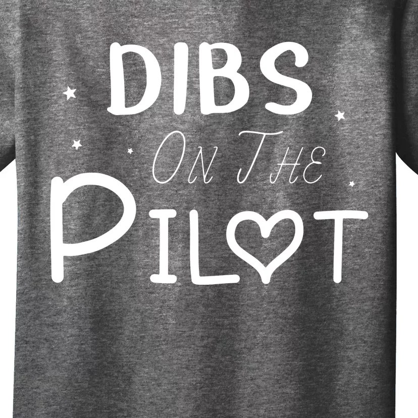 Dibs On The Pilot Gift Idea For Pilot Wife Pilot Girlfriend T-Shirt