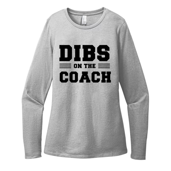 Dibs On The Coach Womens CVC Long Sleeve Shirt