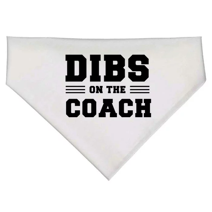 Dibs On The Coach USA-Made Doggie Bandana