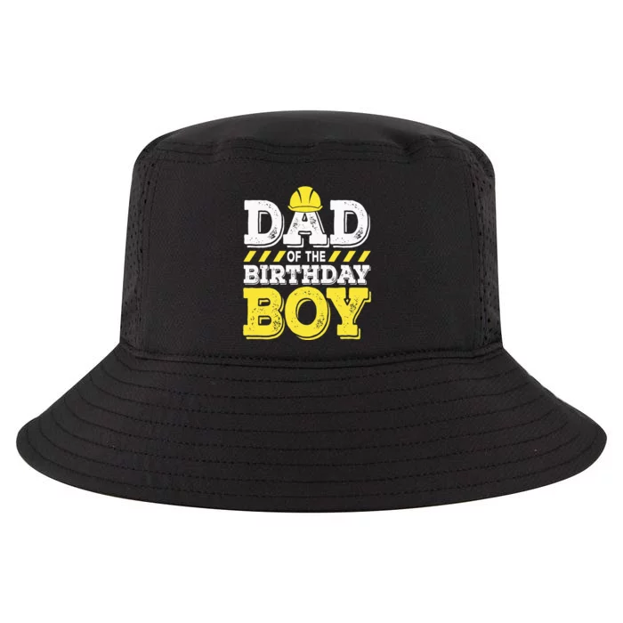 Dad of the Birthday  Construction Birthday Worker Party Cool Comfort Performance Bucket Hat