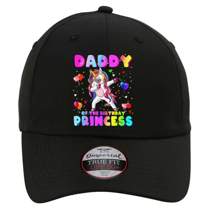 Daddy of the Birthday Princess Dabbing Unicorn Dad The Original Performance Cap