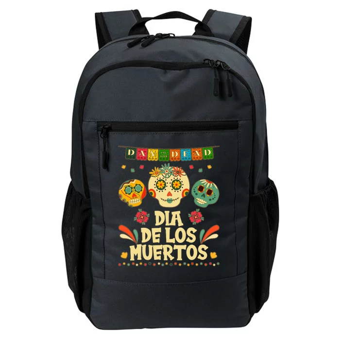 Day Of The Dead Dia De Los Muertos Sugar Skulls Daily Commute Backpack