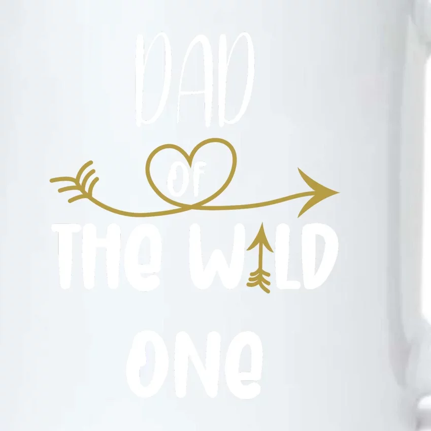 Dad Of The Wild One Funny 1st Birthday Safari Gift Black Color Changing Mug