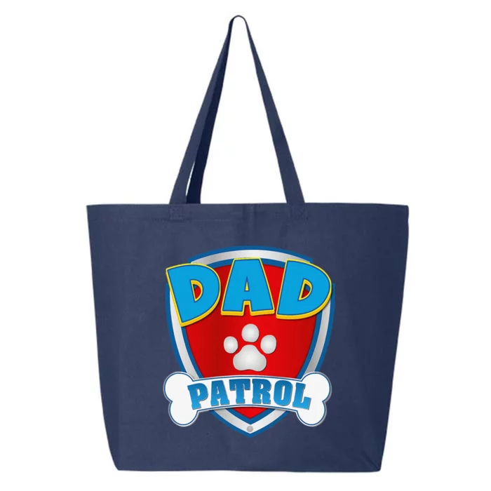 Dad Of The Birthday Boy Girl Dog Paw Family Matching 25L Jumbo Tote