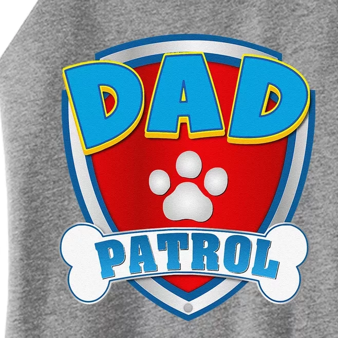 Dad Of The Birthday Boy Girl Dog Paw Family Matching Women’s Perfect Tri Rocker Tank