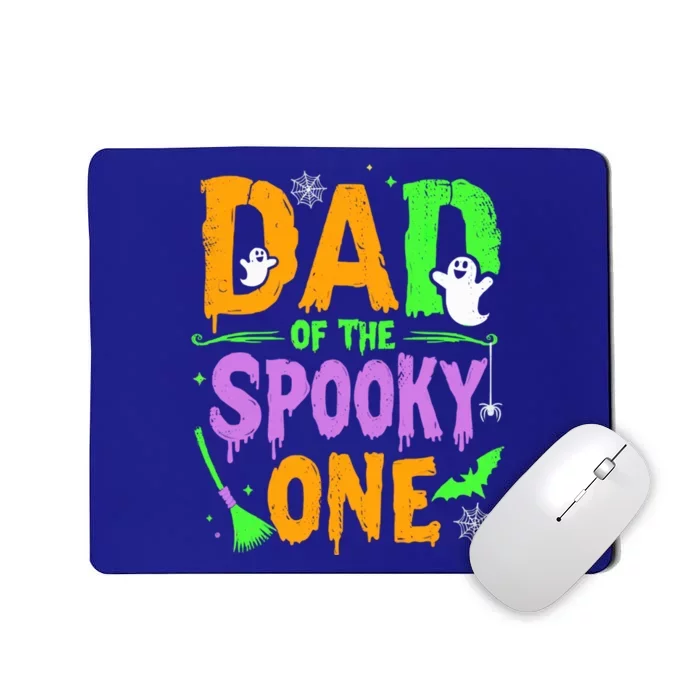 Dad Of The Spooky One Year Old Father Halloween Cute Gift Mousepad