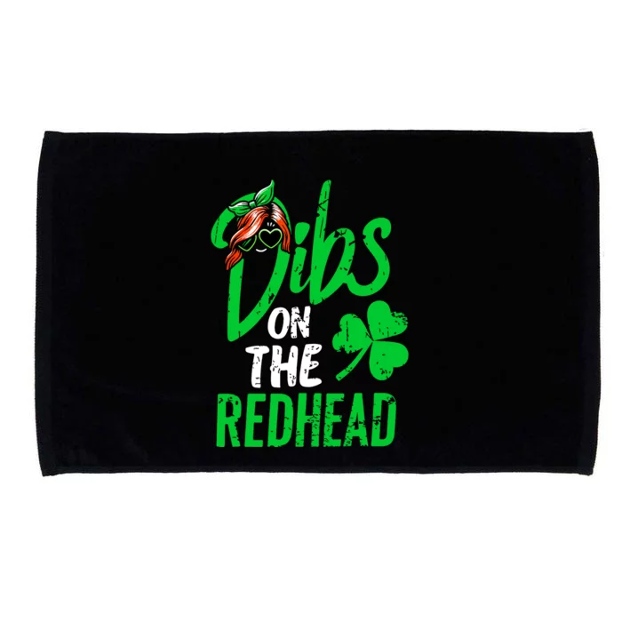 Dibs On The Redhead St Patricks Day Microfiber Hand Towel