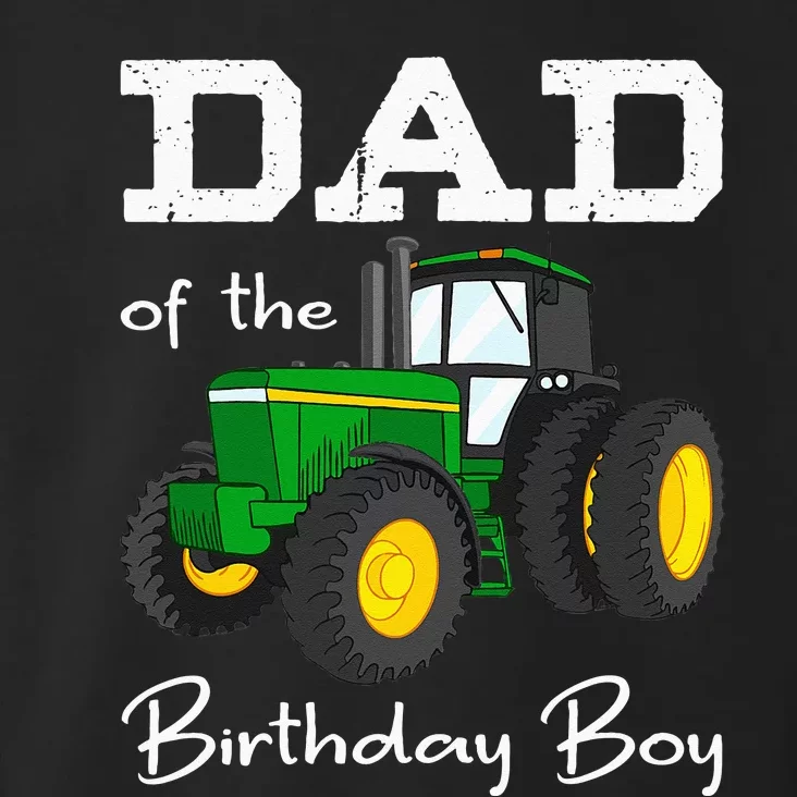 Dad Of The Birthday Boy Tractor Farm Party Toddler Hoodie