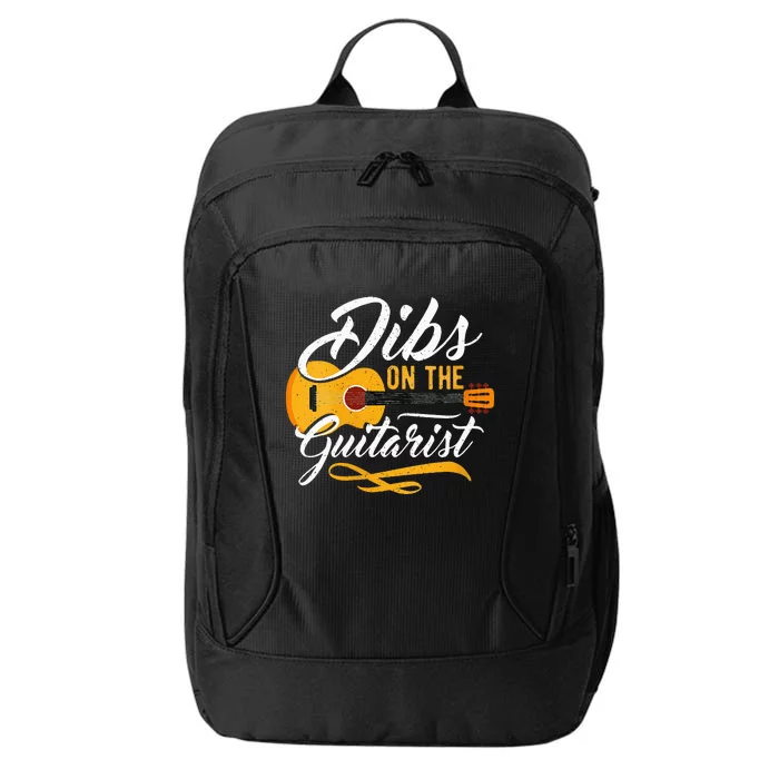 Dibs On The Guitarist Guitar Player Wife Girlfriend City Backpack