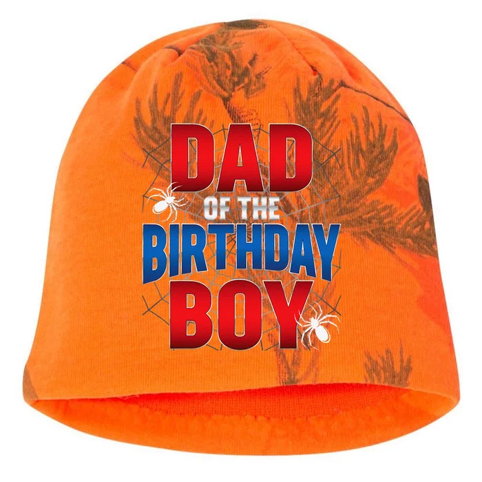 Dad Of The Birthday Boy Costume Spider Web Birthday Party Kati - Camo Knit Beanie