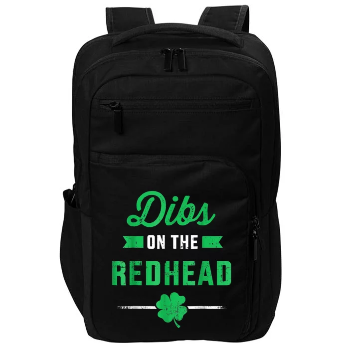 Dibs On The Redhead For St Patricks Day Party Impact Tech Backpack