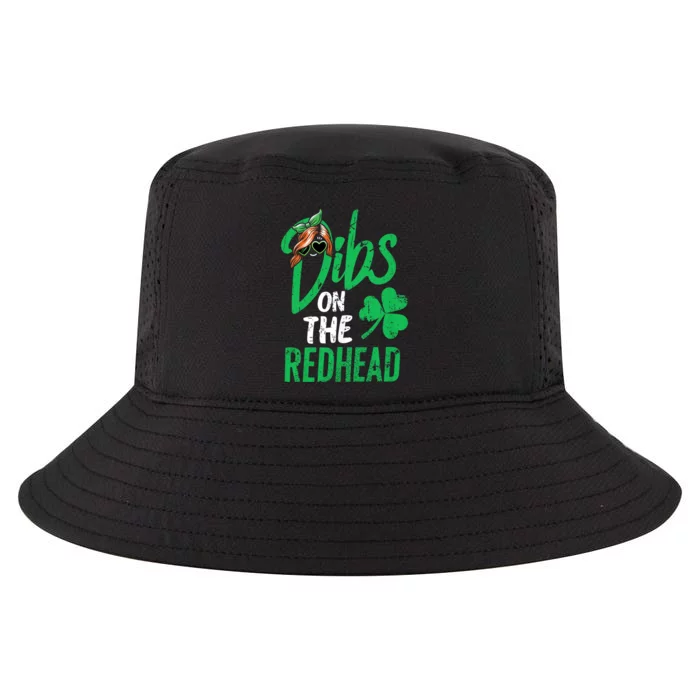 Dibs On The Redhead St Patricks Day Cool Comfort Performance Bucket Hat