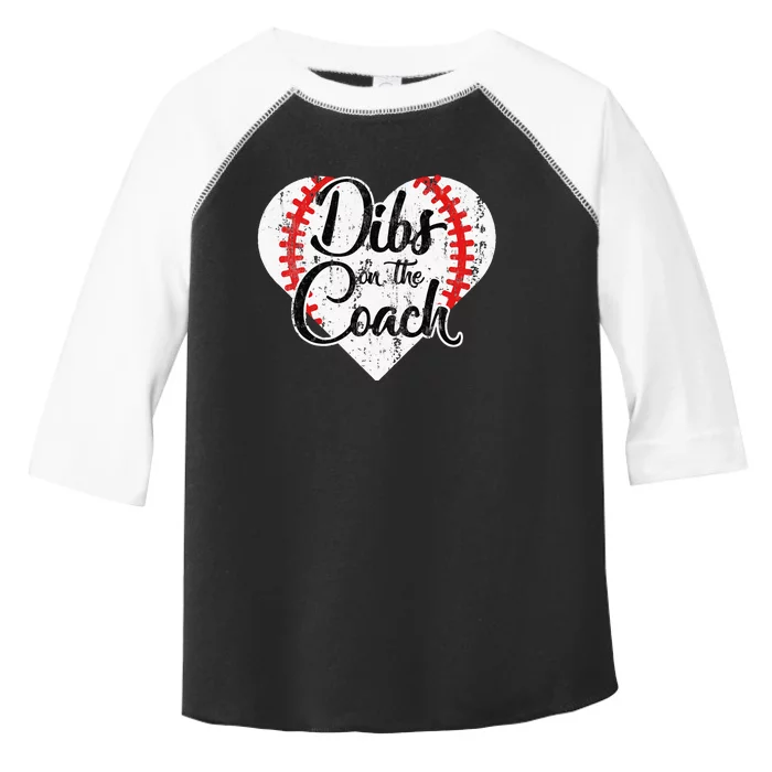 Dibs On The Coach Toddler Fine Jersey T-Shirt