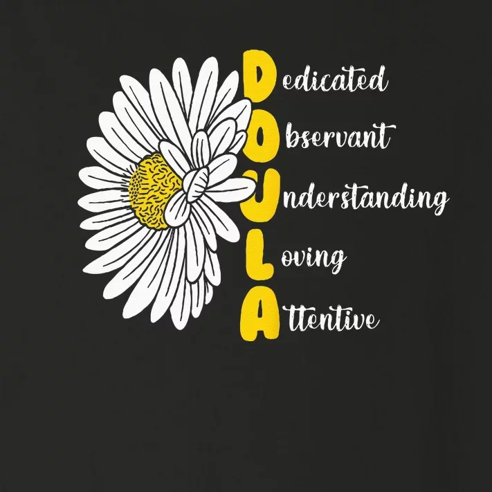 Dedicated Observant Understanding Loving Attentive Doula Toddler Long Sleeve Shirt