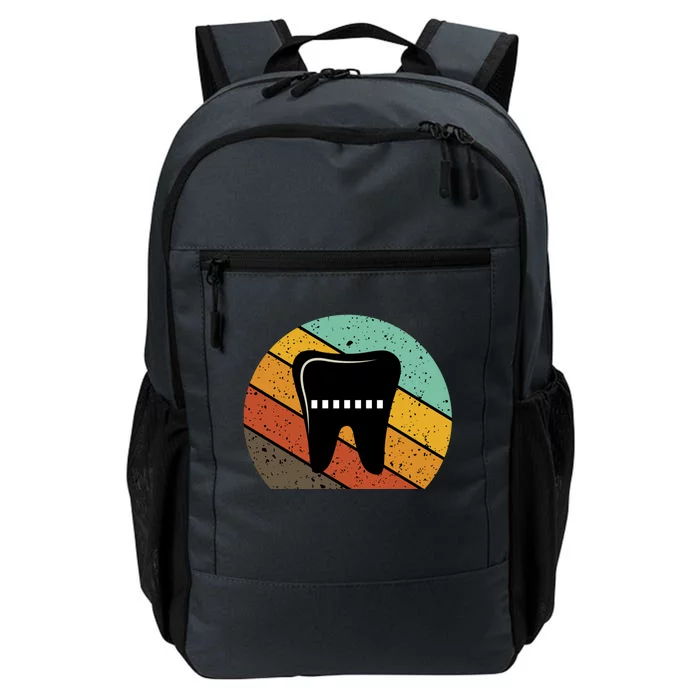 Dentist Orthodontist Vintage Retro Tooth Funny Gift Daily Commute Backpack