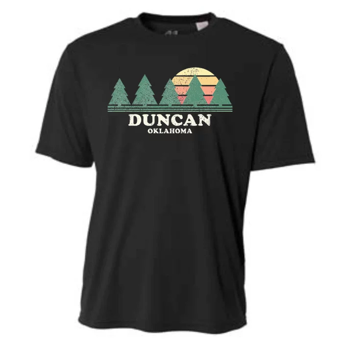 Duncan Ok Vintage Throwback Retro 70s Cooling Performance Crew T-Shirt