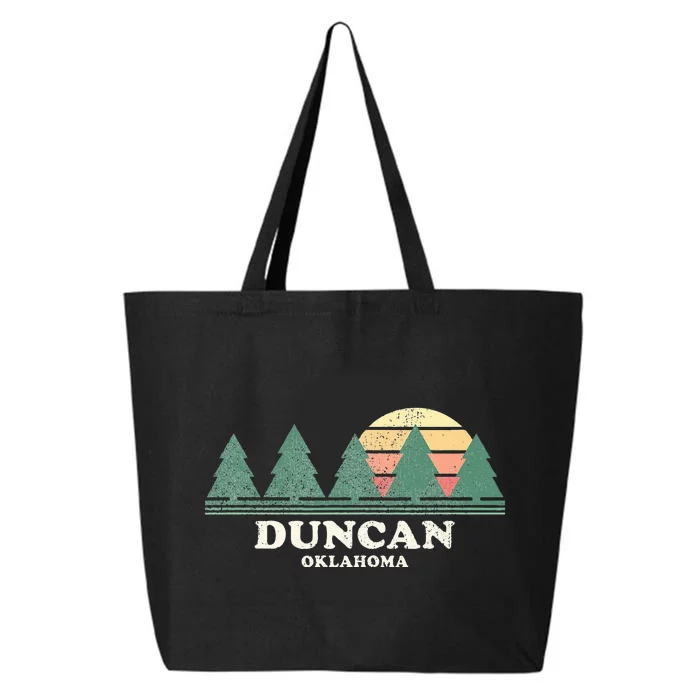 Duncan Ok Vintage Throwback Retro 70s 25L Jumbo Tote