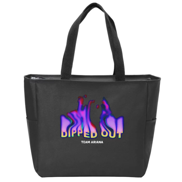 Dipped Out Vanderpump Rules Zip Tote Bag