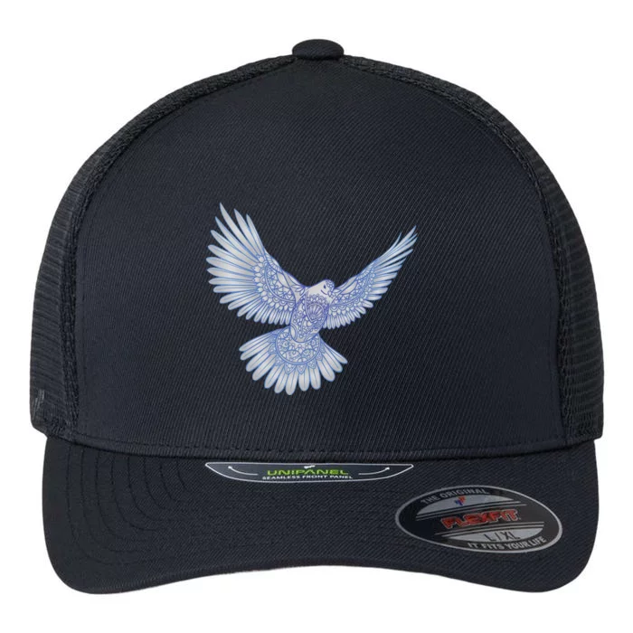 Dove Blue Porcelain Flexfit Unipanel Trucker Cap