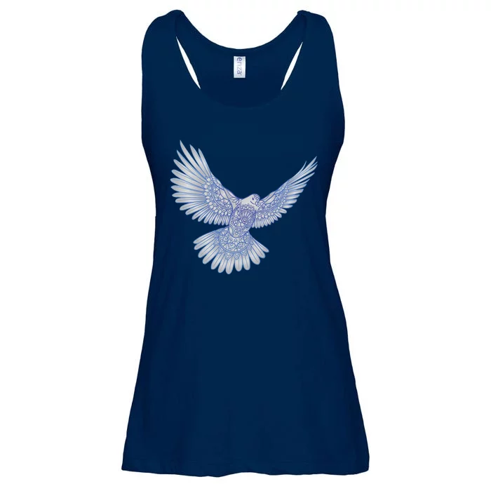 Dove Blue Porcelain Ladies Essential Flowy Tank