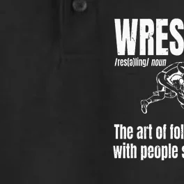 Definition Of Wrestling Funny Wrestler Definition Dry Zone Grid Performance Polo