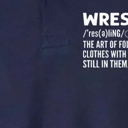 Definition Of Wrestling Wrestler Softstyle Adult Sport Polo