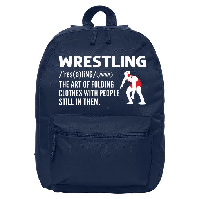 Definition Of Wrestling Wrestler 16 in Basic Backpack