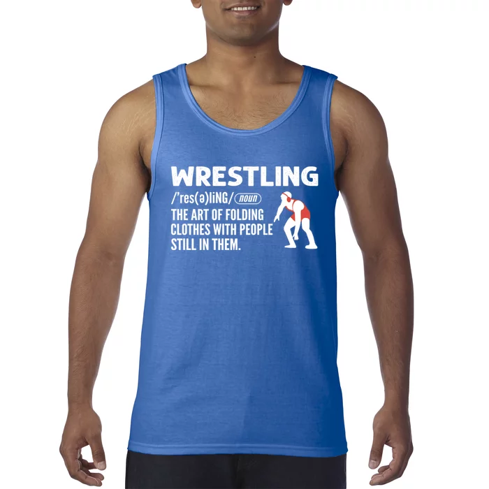 Definition Of Wrestling Wrestler Gift Tank Top