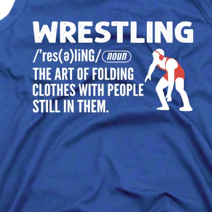 Definition Of Wrestling Wrestler Gift Tank Top