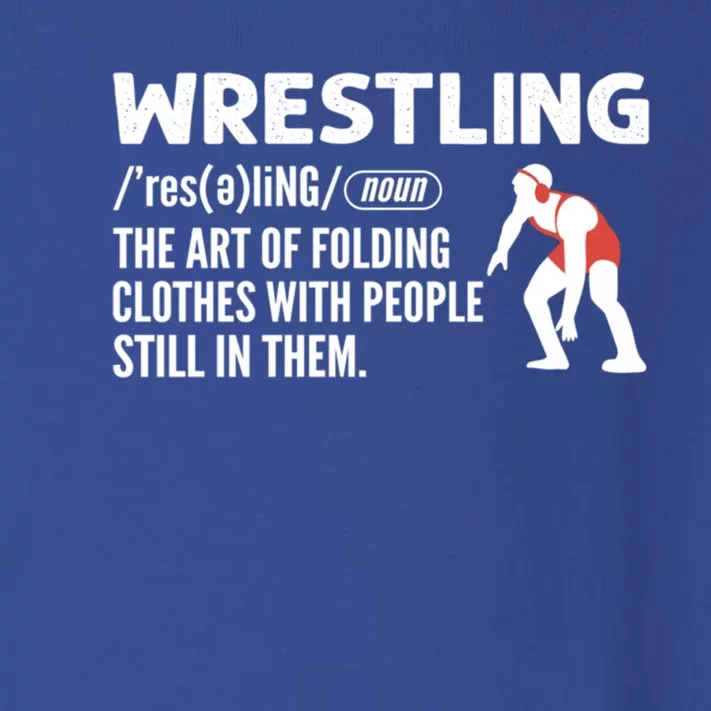 Definition Of Wrestling Wrestler Gift Toddler Long Sleeve Shirt