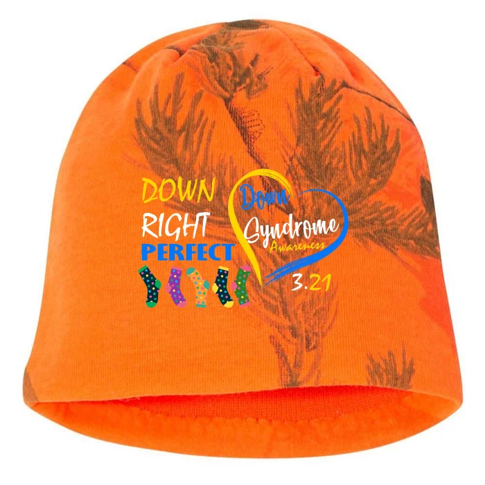 Down Right Perfect Down Syndrome Kati - Camo Knit Beanie