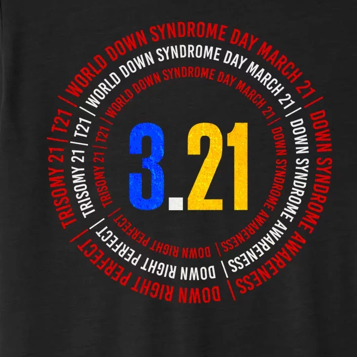 Down Syndrome 3.21 Shield ChromaSoft Performance T-Shirt