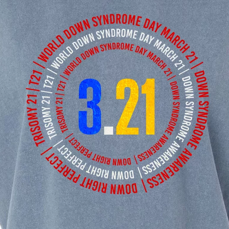 Down Syndrome 3.21 Shield Garment-Dyed Women's Muscle Tee