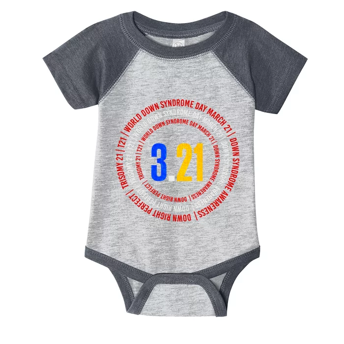 Down Syndrome 3.21 Shield Infant Baby Jersey Bodysuit