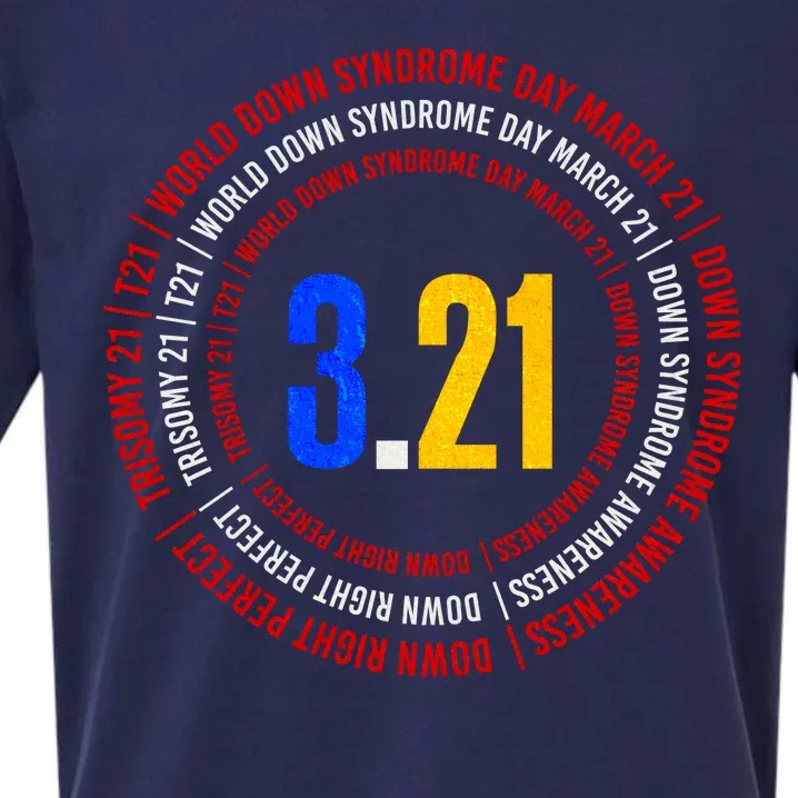 Down Syndrome 3.21 Shield Sueded Cloud Jersey T-Shirt