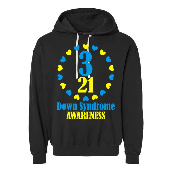 Down Syndrome Awareness Garment-Dyed Fleece Hoodie