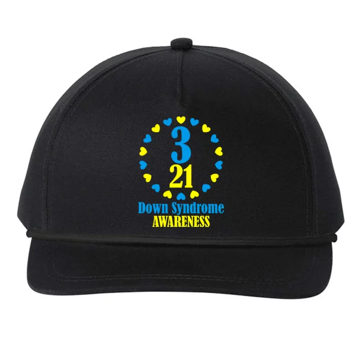 Down Syndrome Awareness Snapback Five-Panel Rope Hat