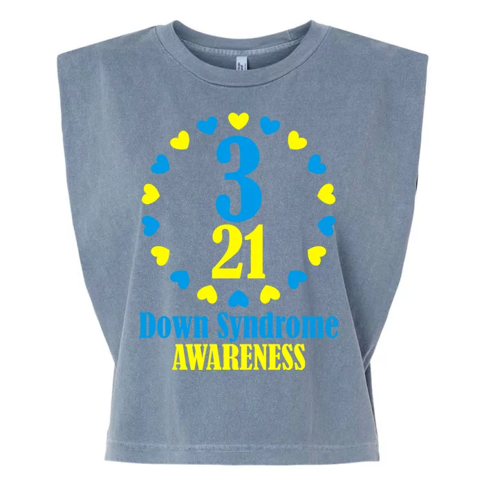 Down Syndrome Awareness Garment-Dyed Women's Muscle Tee