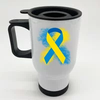 Blue & Yellow Ribbon Awareness Merchandise, Down Syndrome – Fundraising For  A Cause