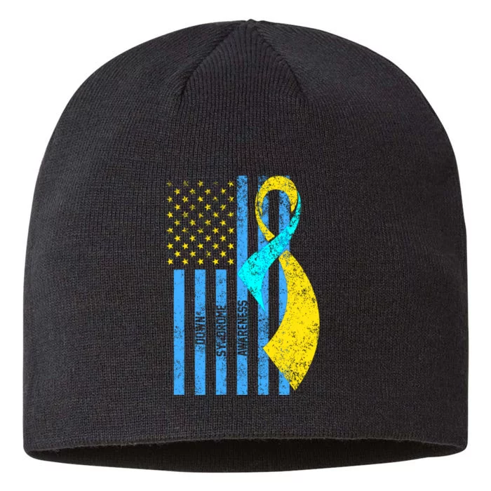 Down Syndrome Awareness Flag 8 1/2in Sustainable Knit Beanie