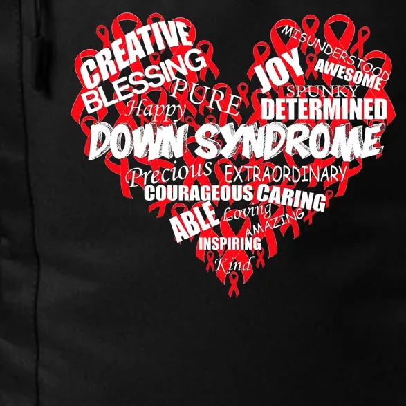 Down Syndrome Awareness Heart Daily Commute Backpack