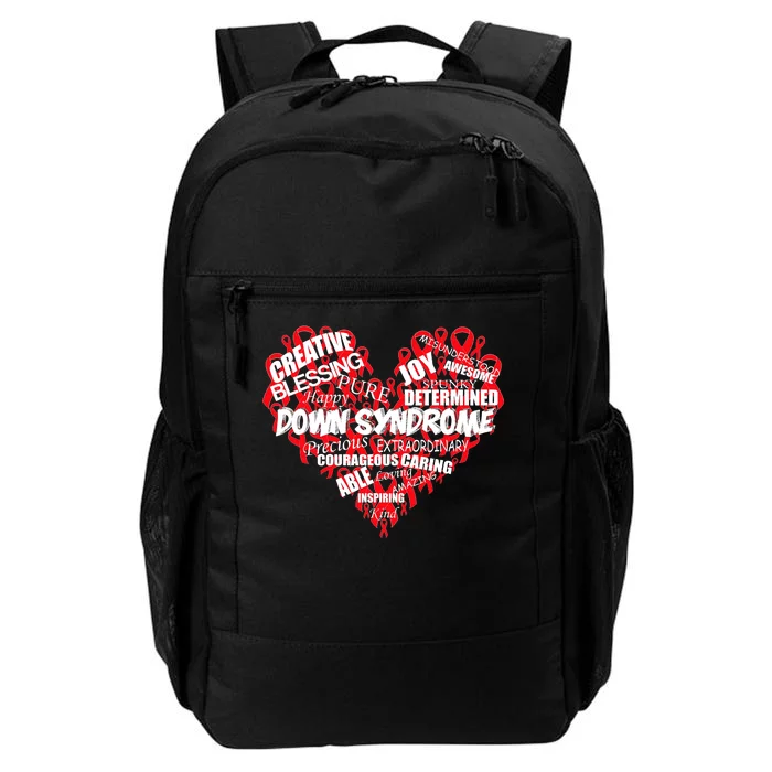 Down Syndrome Awareness Heart Daily Commute Backpack