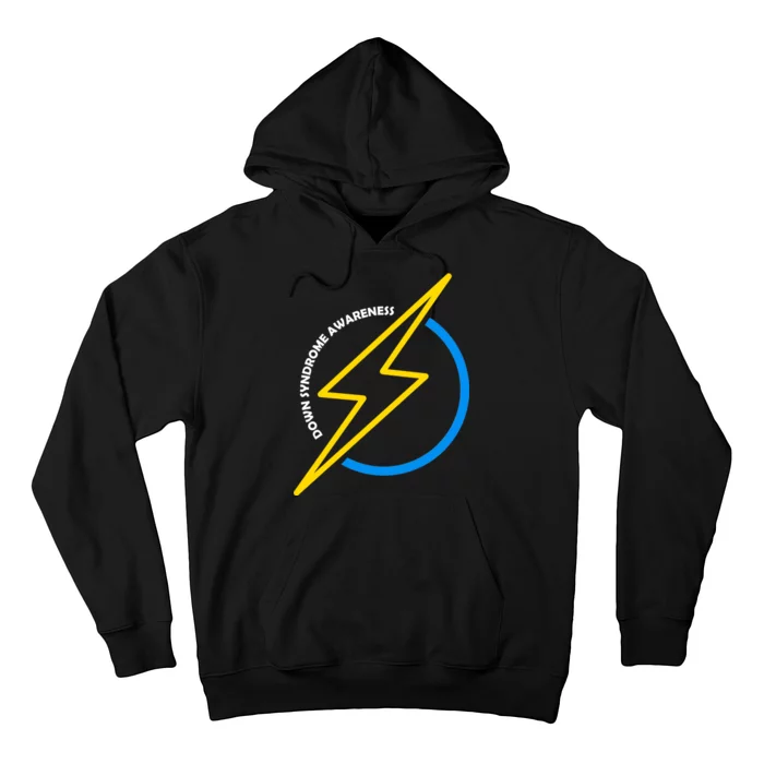 Down Syndrome Awareness Lightning Bolt Hoodie