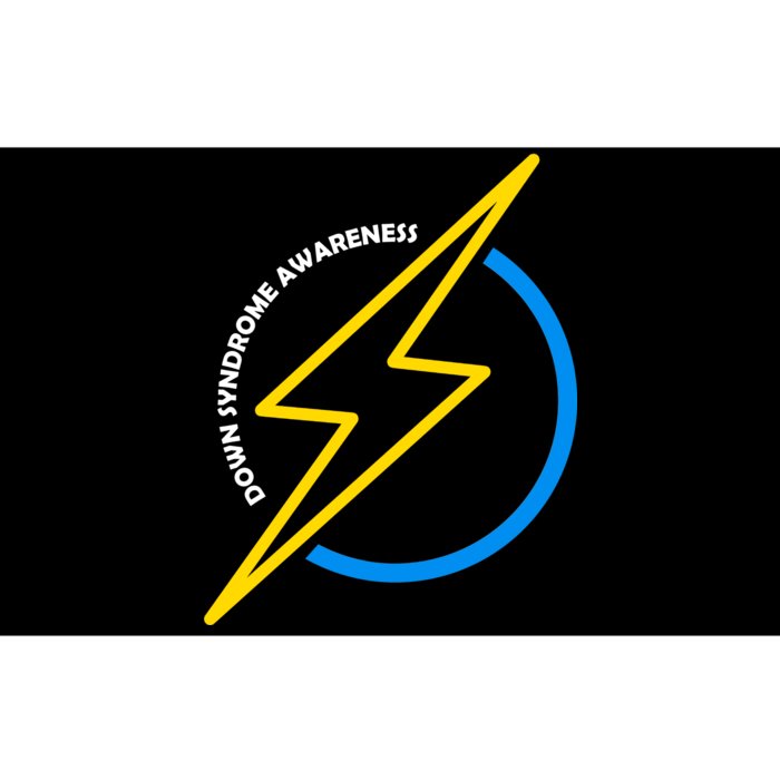 Down Syndrome Awareness Lightning Bolt Bumper Sticker