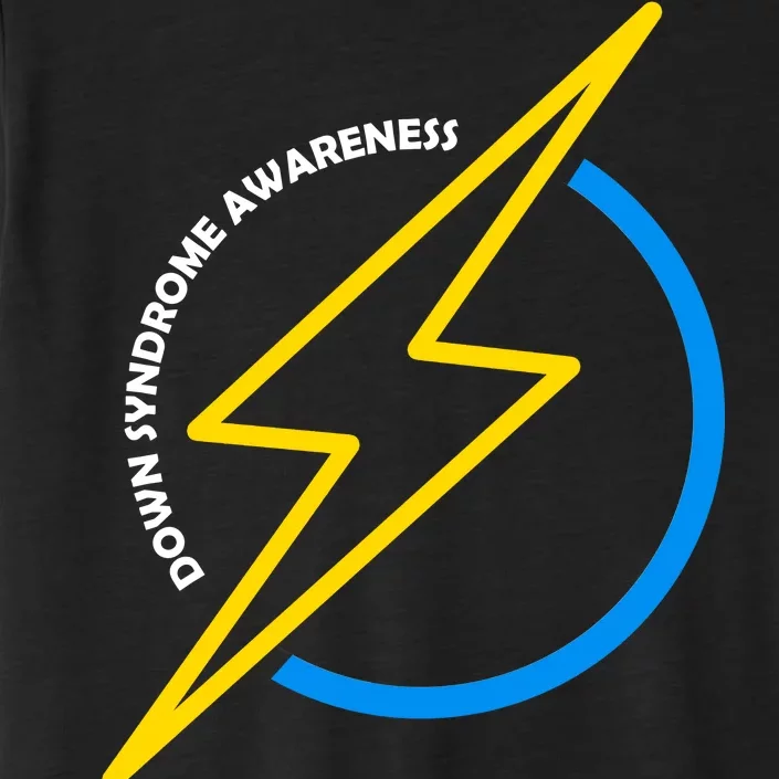 Down Syndrome Awareness Lightning Bolt ChromaSoft Performance T-Shirt