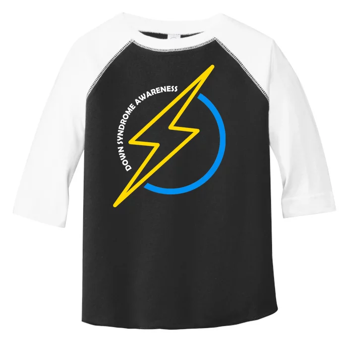 Down Syndrome Awareness Lightning Bolt Toddler Fine Jersey T-Shirt