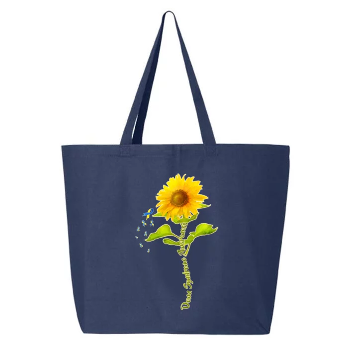 Down Syndrome Awareness Sunflower 25L Jumbo Tote