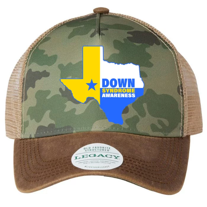 Down Syndrome Awareness Texas State Legacy Tie Dye Trucker Hat